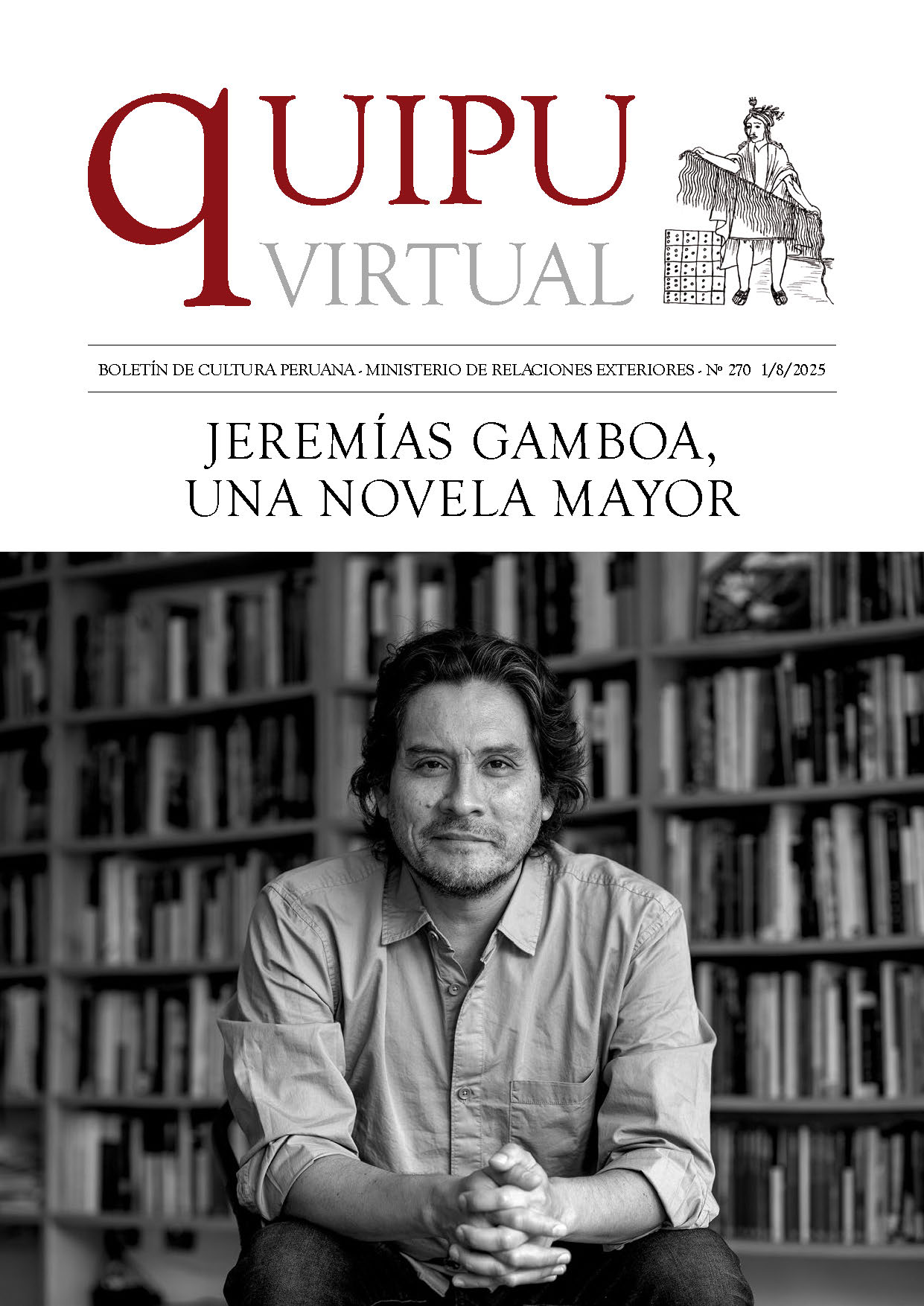 Quipu Virtual N°270 – Jeremías Gamboa, una novela mayor_Page_1