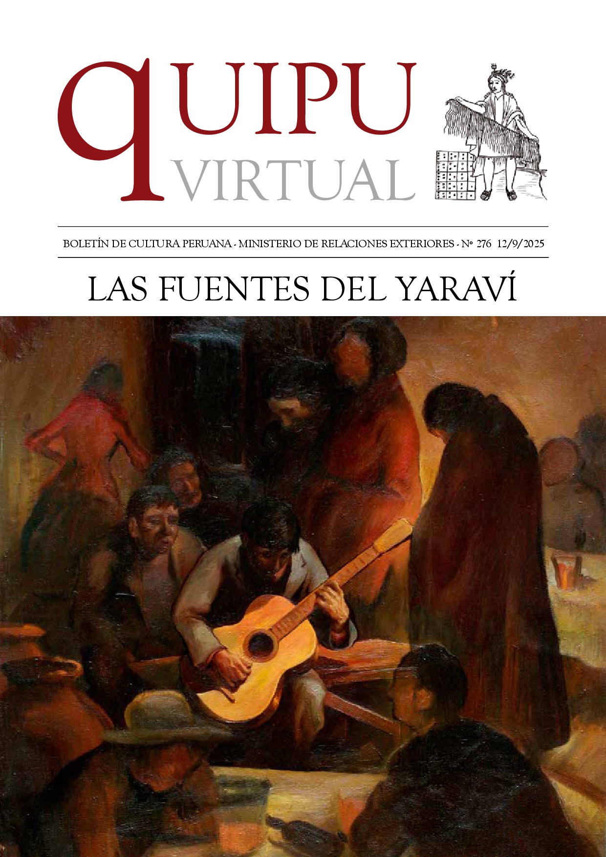 Quipu Virtual N°276 – Las fuentes del Yaraví