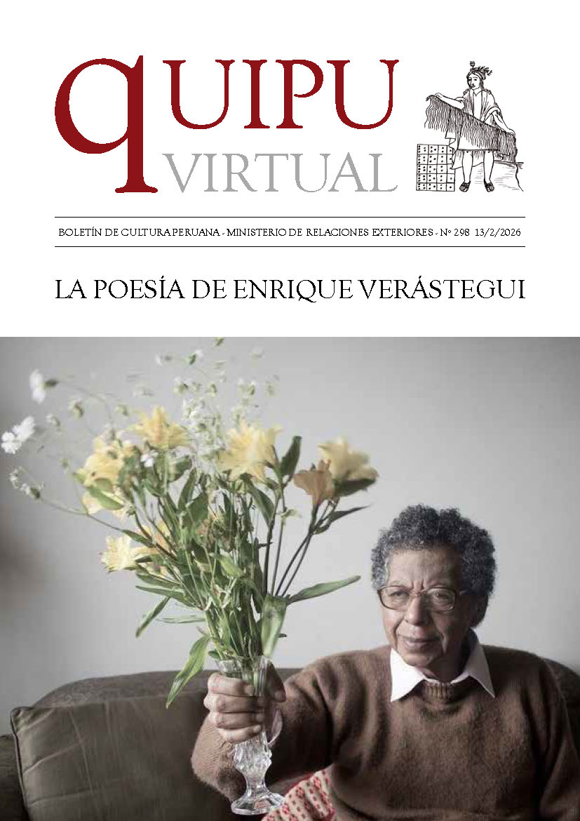 Quipu Virtual N°298 – La poesía de Enrique Verástegui
