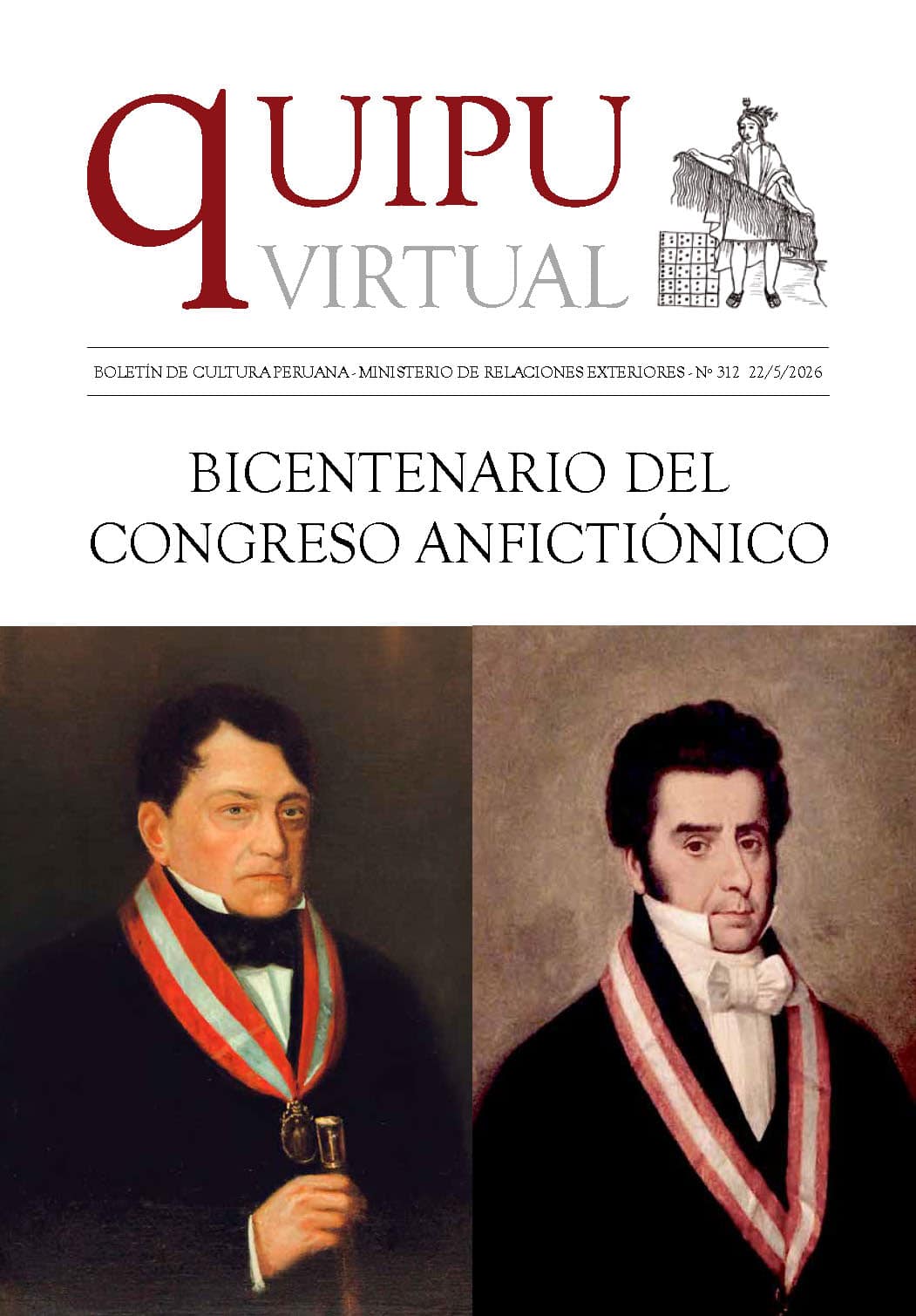 Quipu Virtual N°312 – Bicentenario del Congreso Anfictiónico_Page_1